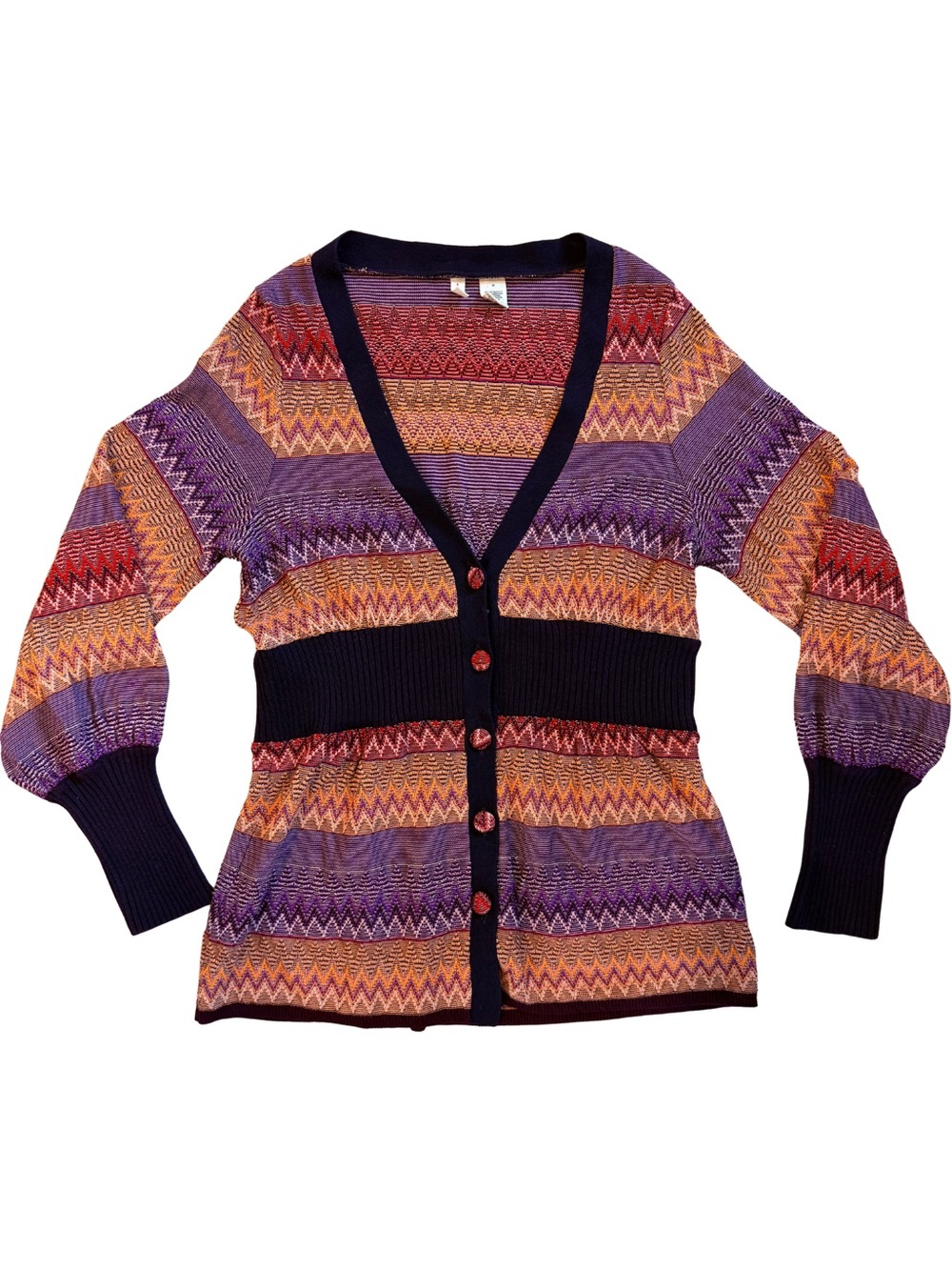 Anthropologie Cardigan Women’s Medium Retro Y2K